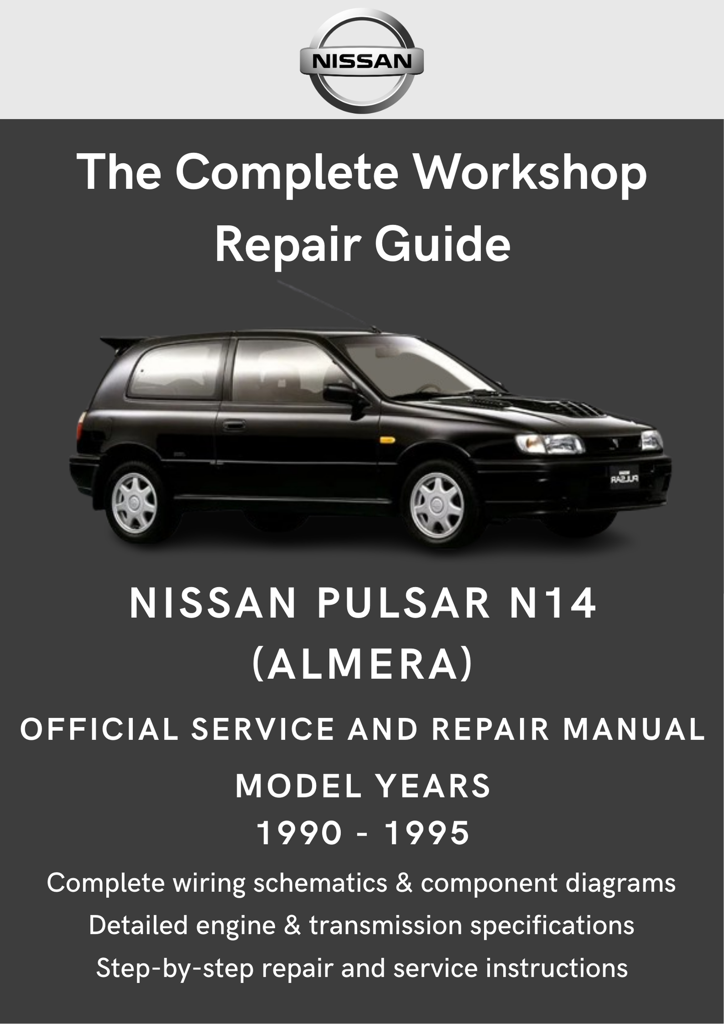 Nissan Pulsar / Almera N14 1990 - 1995 Workshop Manual